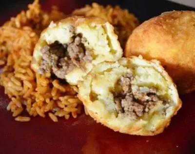 Deliciously Crispy Papas Rellenas: Ultimate Stuffed Potato Balls Recipe