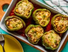 Deliciously Filled Colorful Bell Peppers: A Family Favorite Recipe