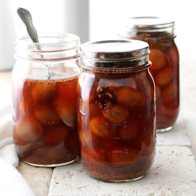 Deliciously Sweet And Tangy Pickled Grapes Recipe