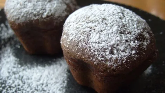 Dense Chocolate Muffins