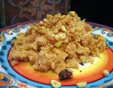 Dessert Couscous With Nuts