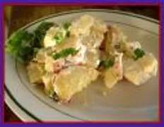 Deviled Egg Potato Salad With Bacon