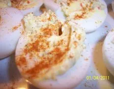 Deviled Eggs With Green Olives