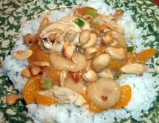 Diabetic Friendly Cashew Chicken