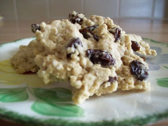 Diabetic Oatmeal Raisin Cookies