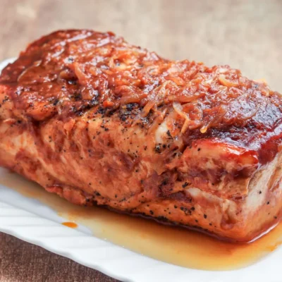 Dianas Easy Crock Pot Pork Loin