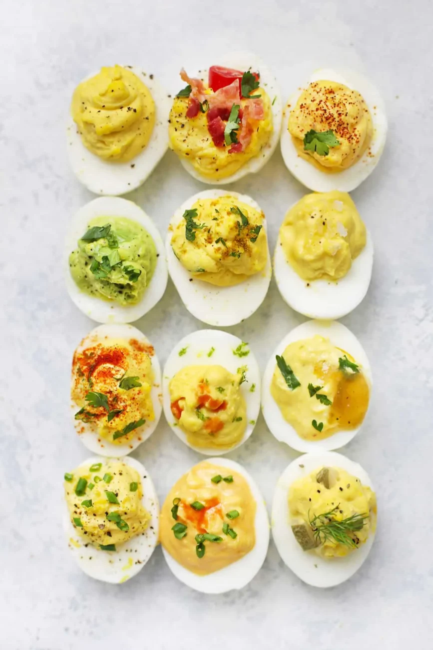 Different Deviled Eggs