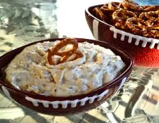 Dijon Bacon Dip For Pretzels