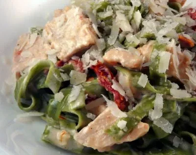 Dijon Chicken Fettuccine