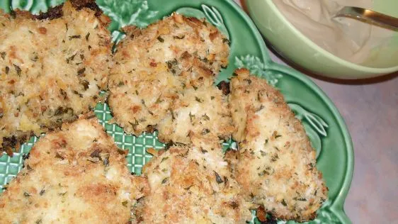 Dijon Chicken With Panko Crust