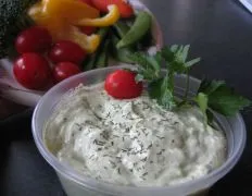 Dill Dip For Weight Watchers