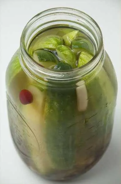 Dilled Green Tomatoes