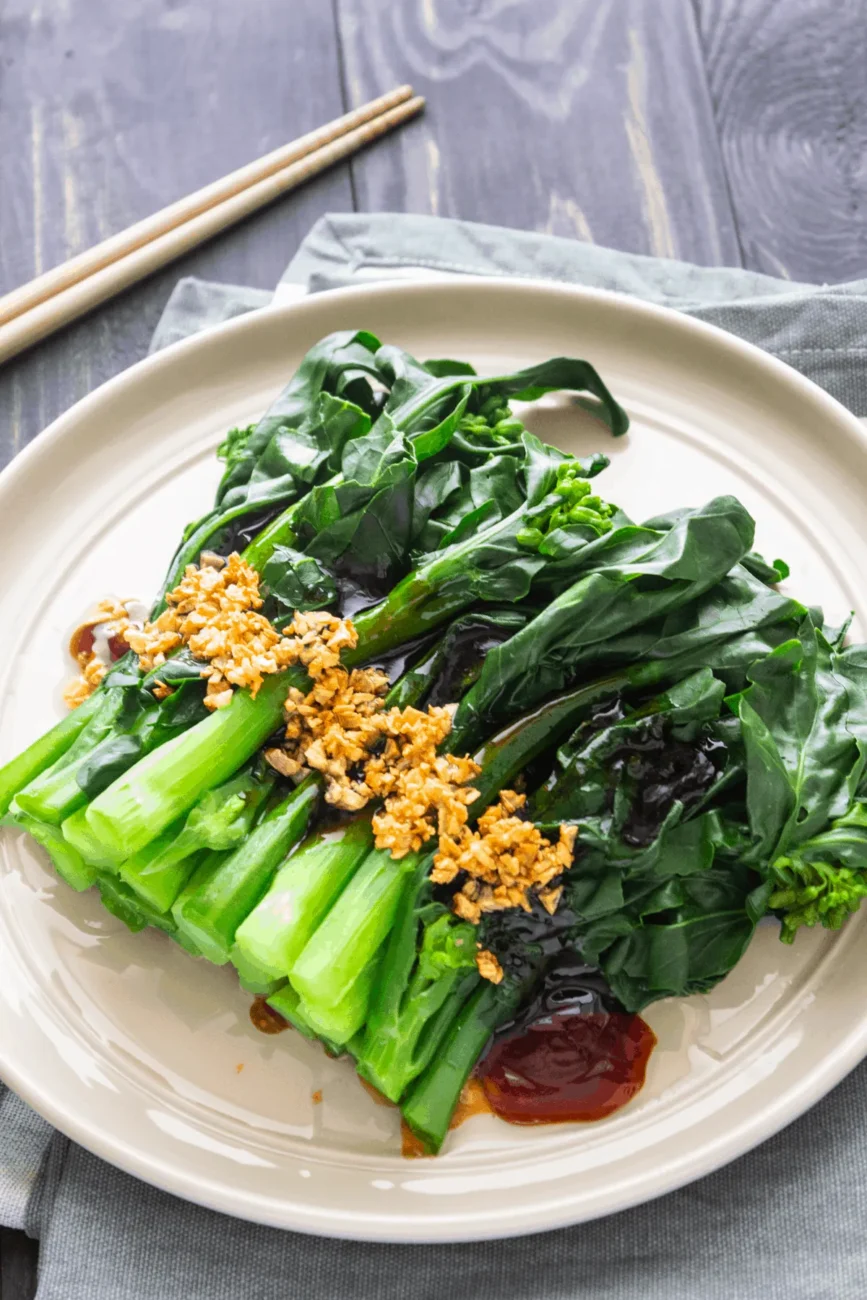 Dim Sum Style Gai Lan Chinese Broccoli