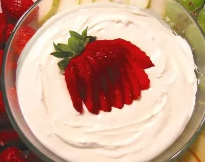 Disappearing Fruit Dip