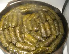 Dolmades – Stuffed Grape Leaves