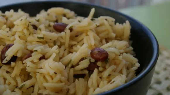 Dominican Moro De Habichuelas Negras – Rice And