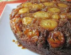 Double Banana Upside Down Cake