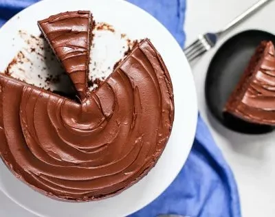 Double Chocolate Layer Cake