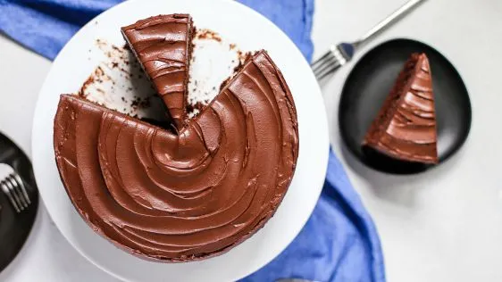 Double Chocolate Layer Cake