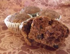 Double Chocolate Zucchini Muffins