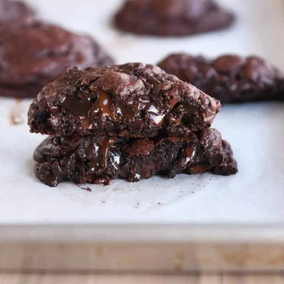 Double Rich Chocolate Cookies