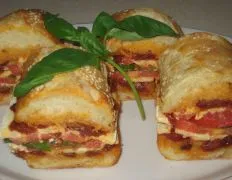 Double Tomato & Brie Sandwiches