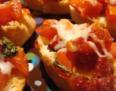 Double Tomato Bruschetta