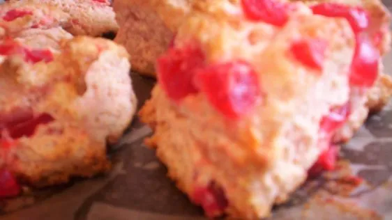 Dried Cherry Scones