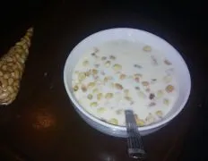 Drinking Garri With Fried Fish