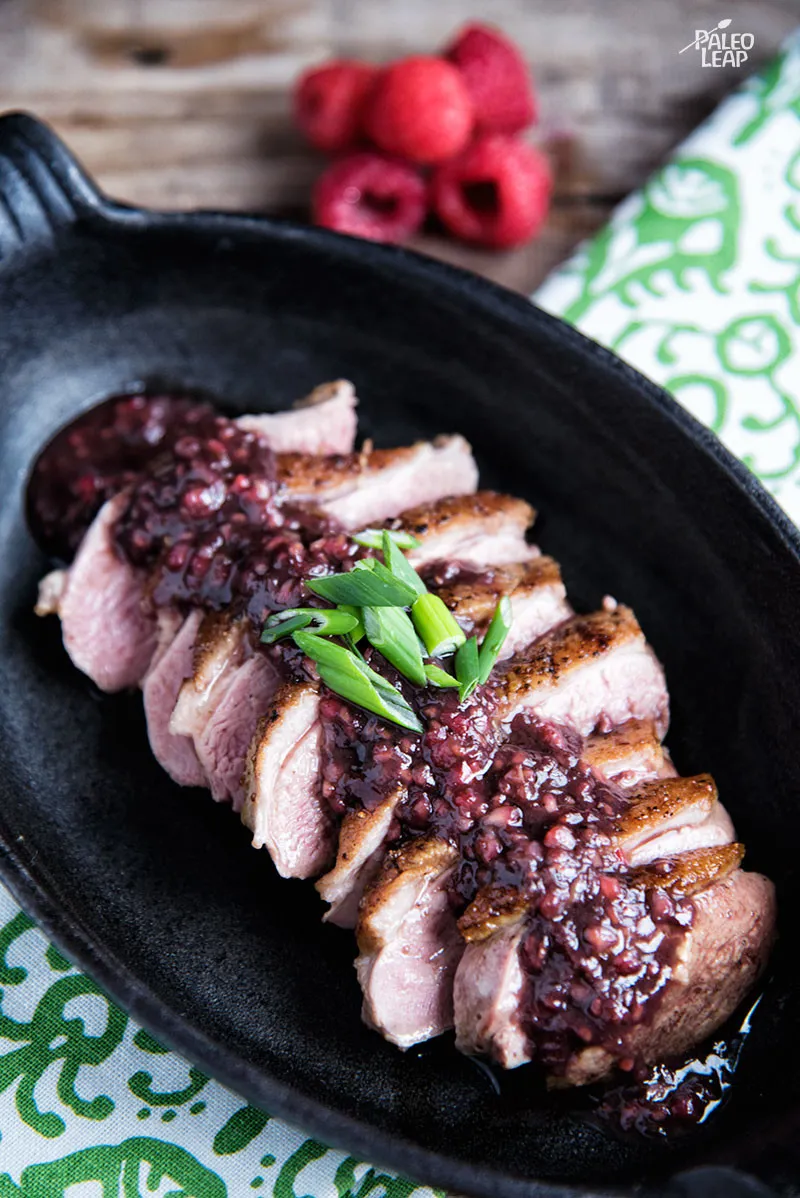 Duck Breasts With Raspberry Sauce