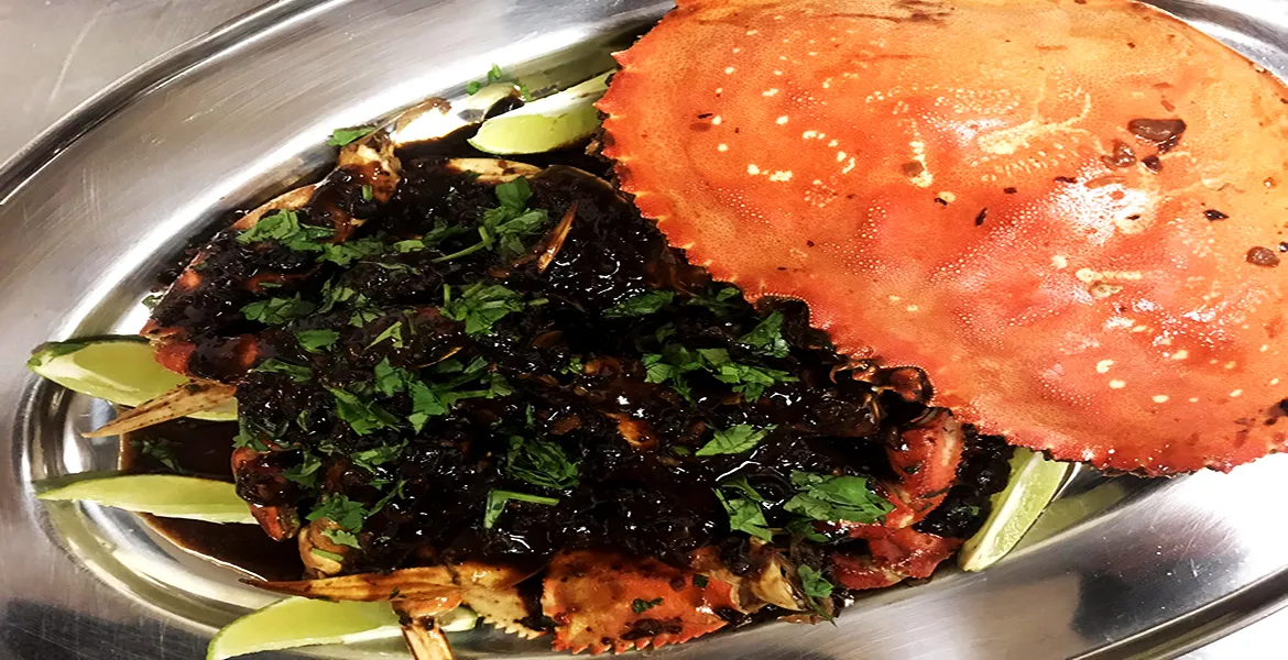 Dungeness Crab In Black Bean Sauce