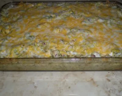 Easiest Broccoli Rice Casserole