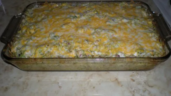 Easiest Broccoli Rice Casserole