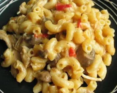 Easiest Chicken Macaroni Casserole