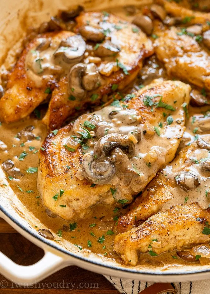 Easiest Chicken Marsala Make The Night Before