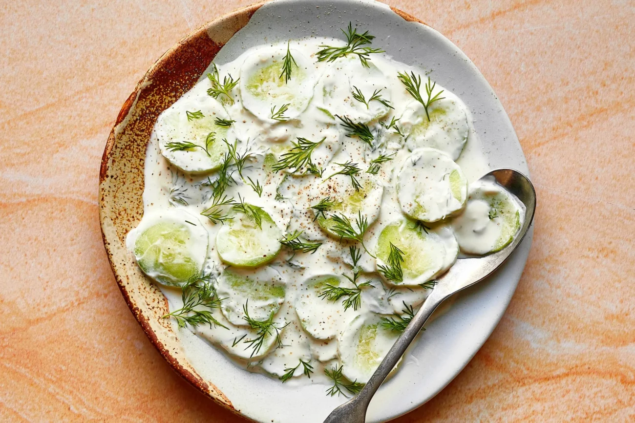 East European Cucumber Salad