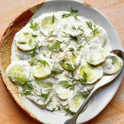 East European Cucumber Salad