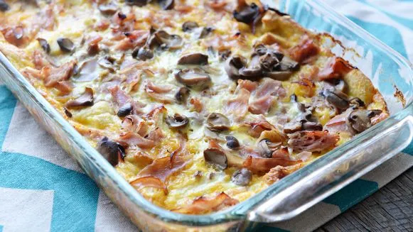 Easter Cheesy Breakfast Casserole