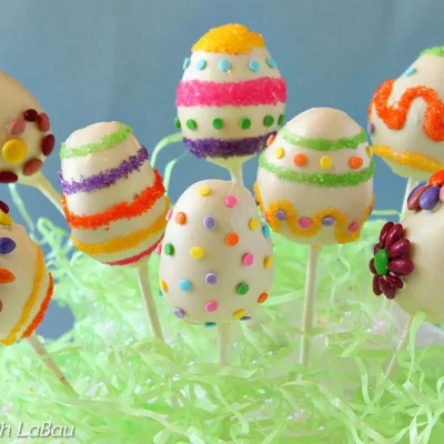 Easter Egg Cake Balls