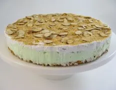 Easter Pistachio Almond Pudding Pie