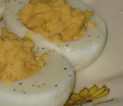 Eastern European Stuffed Eggs