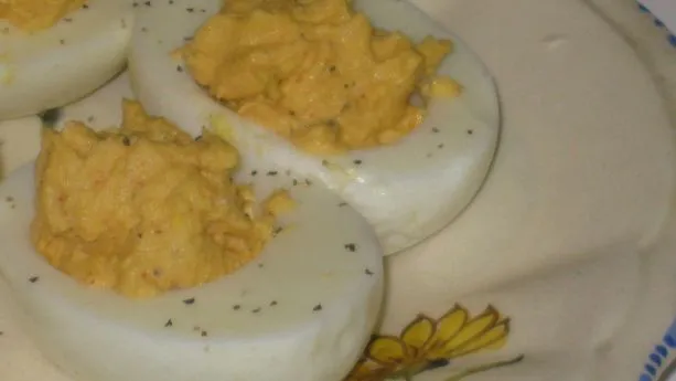 Eastern European Stuffed Eggs