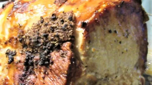 Easy 3 Ingredient Pork Loin Roast