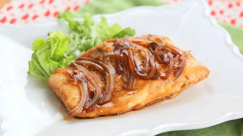 Easy 4 Ingredient Salmon Teriyaki