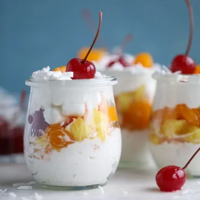 Easy Ambrosia Parfait