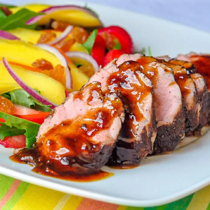 Easy And Quick Honey Spice Glazed Pork