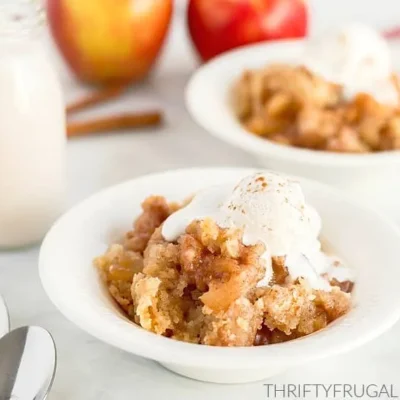 Easy Apple Dump Cake From Scratch