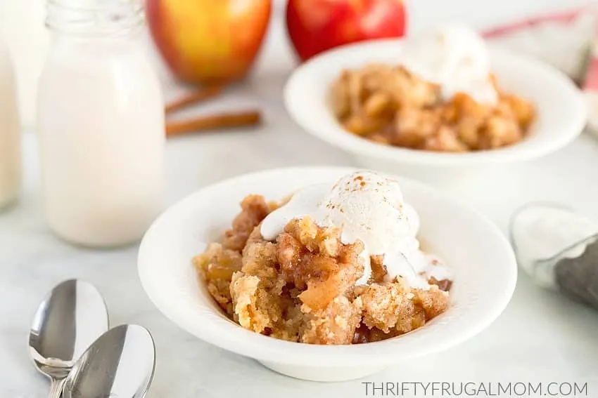 Easy Apple Dump Cake From Scratch