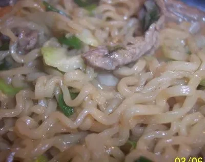 Easy Asian Beef &Amp; Noodles -Ww Recipe