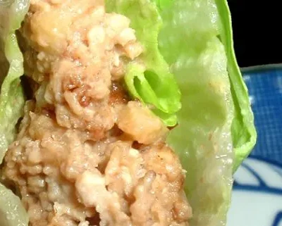 Easy Asian Chicken Lettuce Wraps